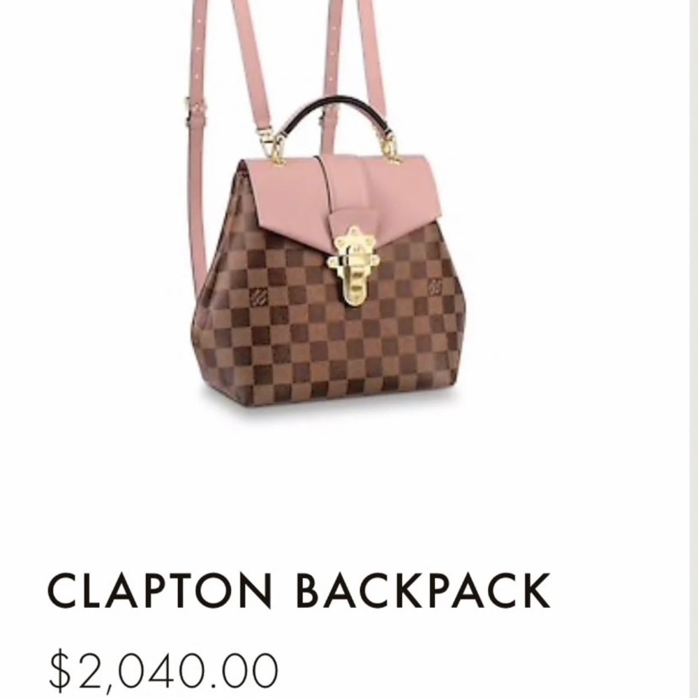 Louis Vuitton Clapton Backpack.